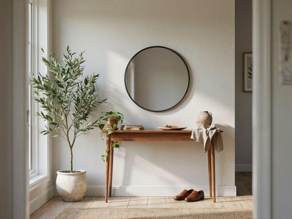 dekoracje ścienne w przedpokoju