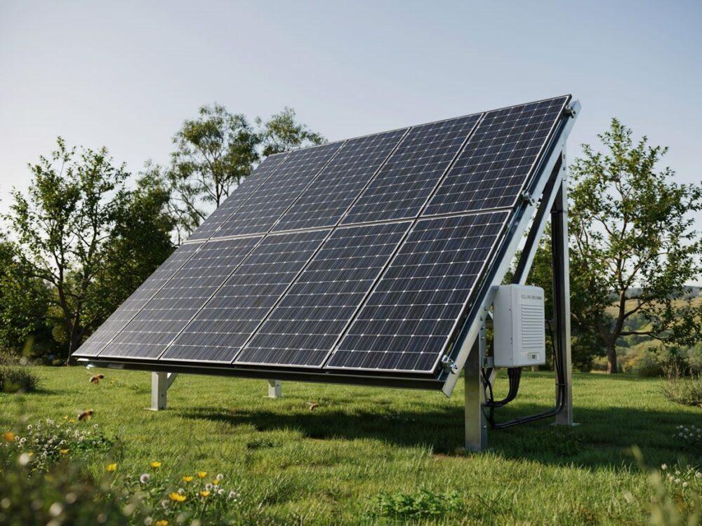 nowoczesna wiata solarna 10 kW