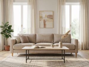 sofa jako centralny element salonu